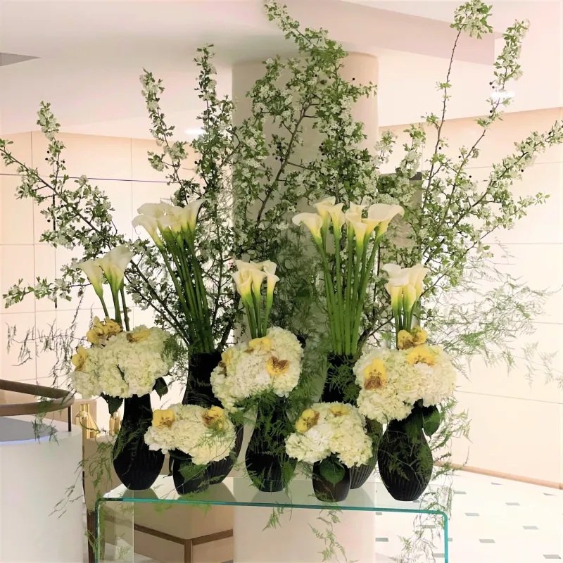 Décoration florale entreprise — Atelier des Fleurs Paris