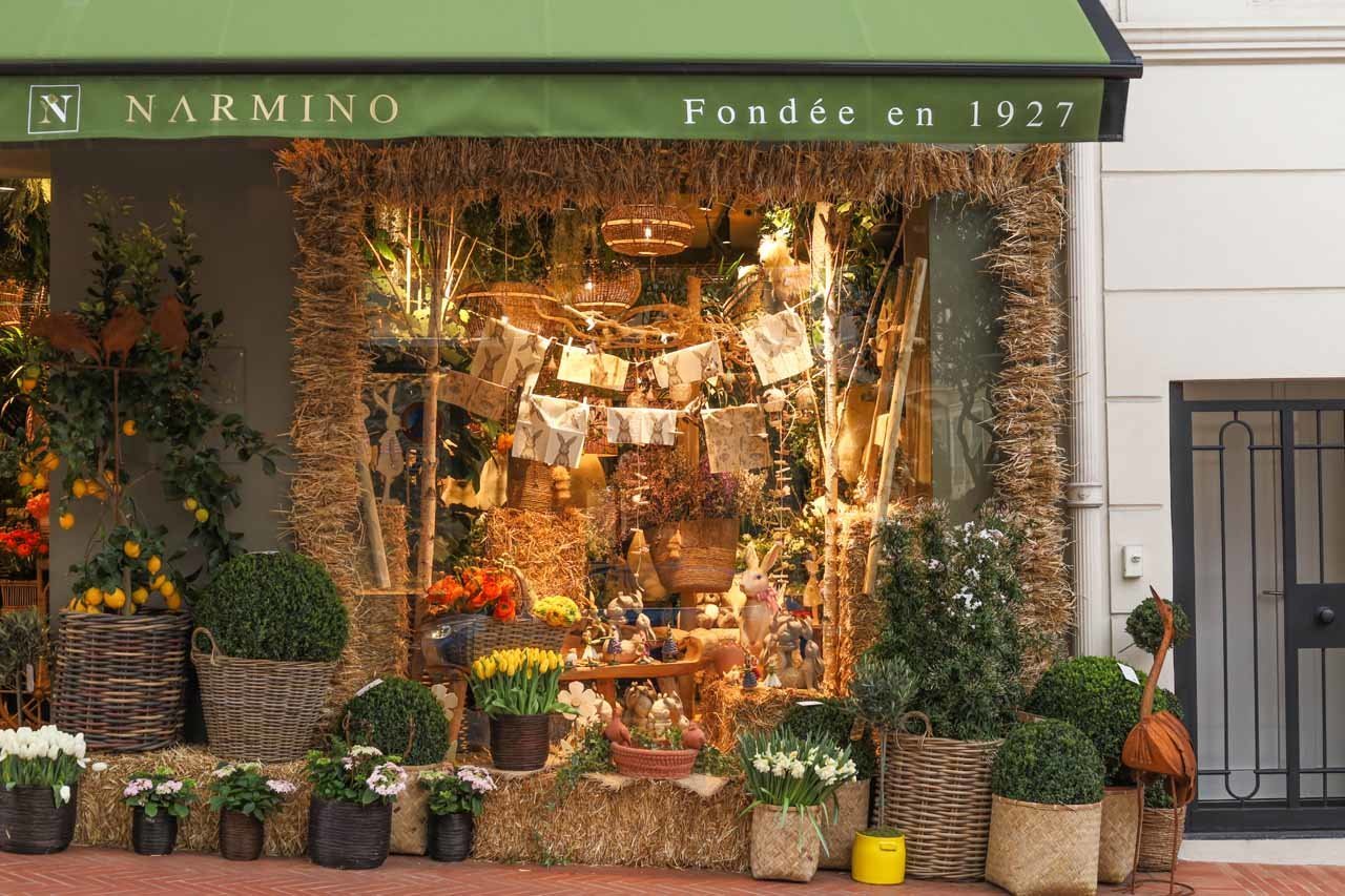 Vitrine Atelier des Fleurs Paris