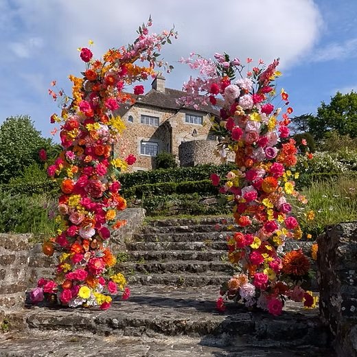 Arche fleurie pour mariage — Atelier des Fleurs Paris